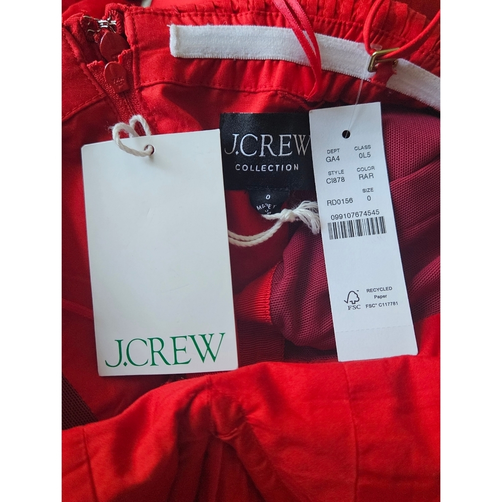 J.Crew Collection Strapless Notched Maxi Dress - Picture 7 of 9